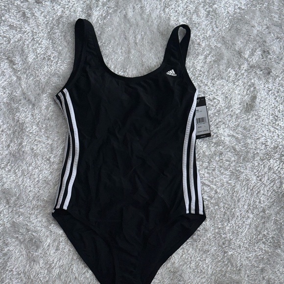 Adidas Black One-Piece Swimsuit - Picture 1 of 4